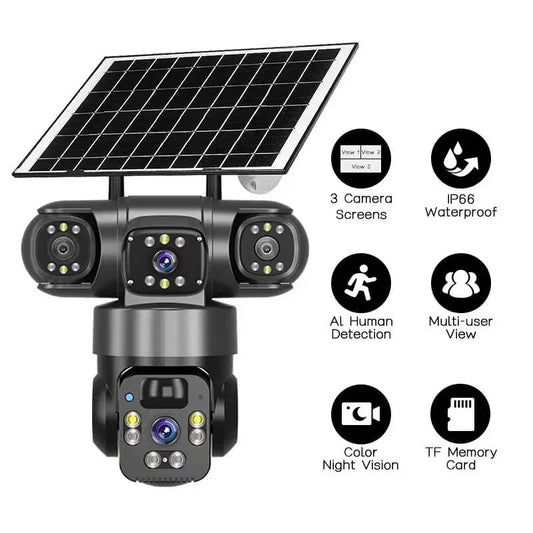 Smart Solar 4G CCTV Camera with Remote Monitoring