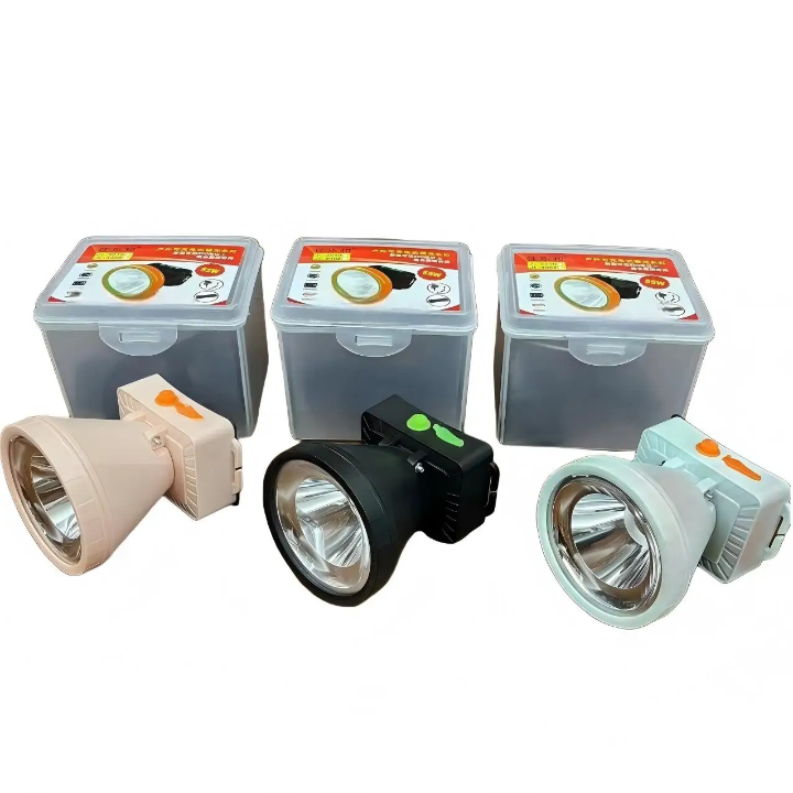 Rechargeable LED headlamp with a long-lasting lithium battery